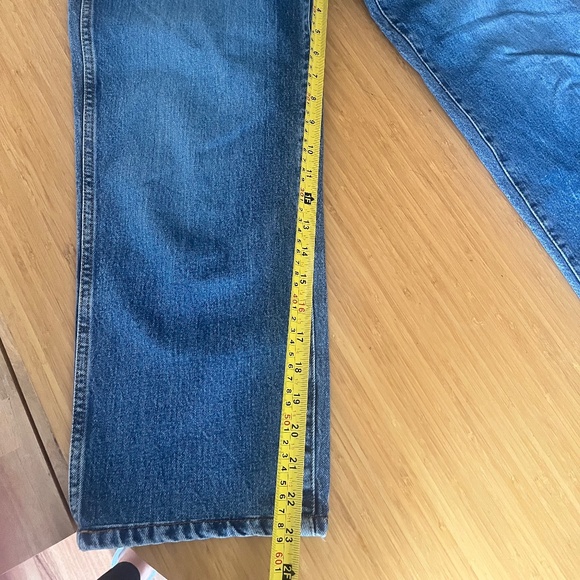 Sezane L'iconique Droit Trousers Denim - Size 8 - Picture 2 of 9